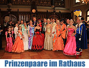 Rathaus Empfang der Münchner Faschings-Prinzenpaare  am 17.02.2012 (©Foto: Martin Schmitz)